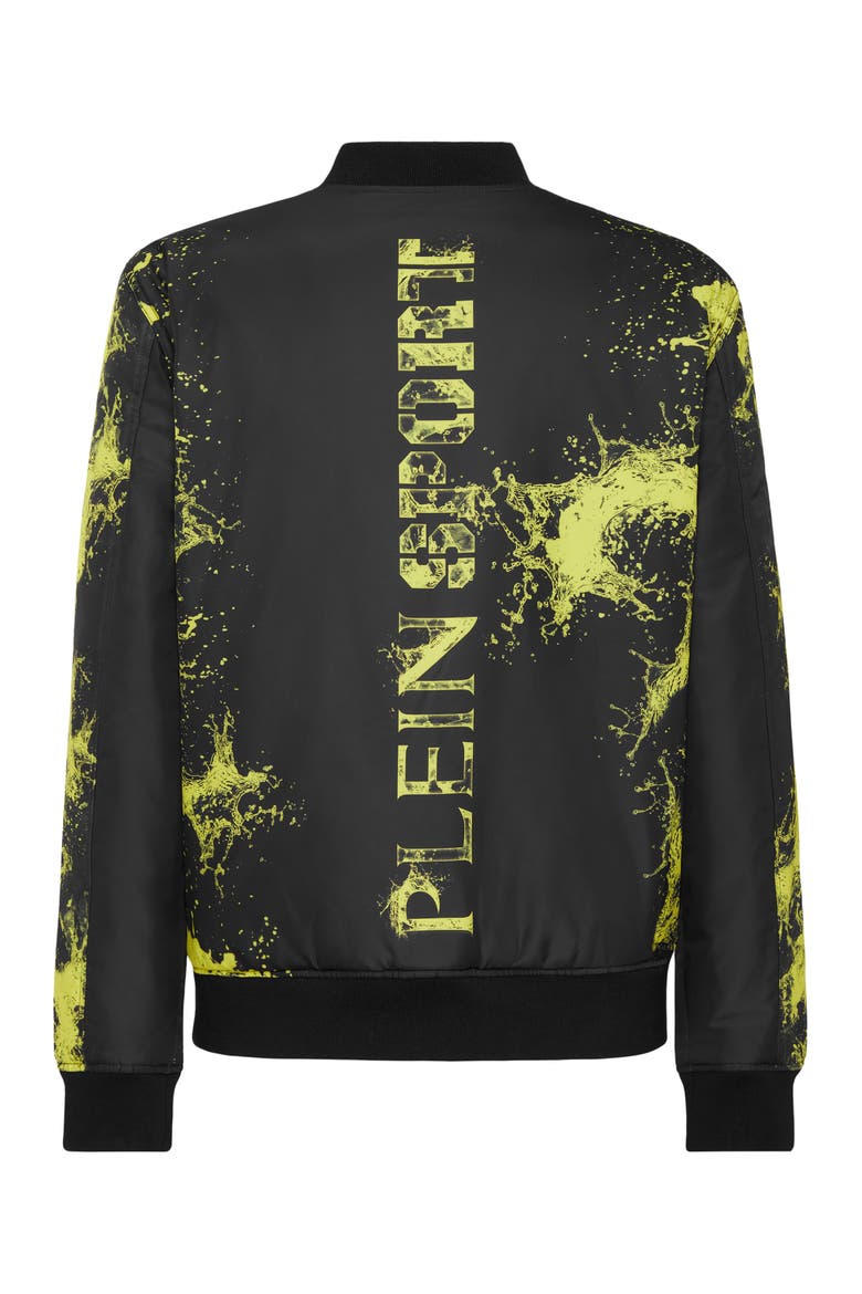 Bomber Plein Sport Splash Men, Alternate, color, black