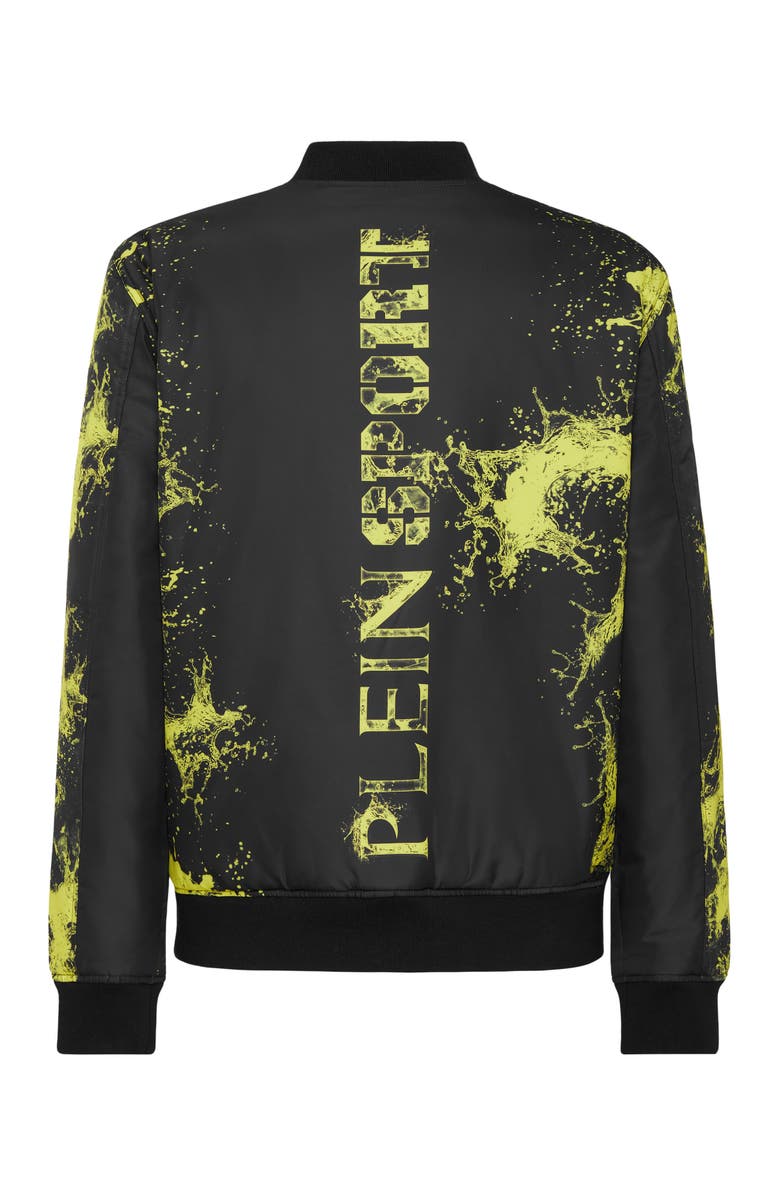 PLEIN SPORT Bomber Splash Men, Alternate, color, Black