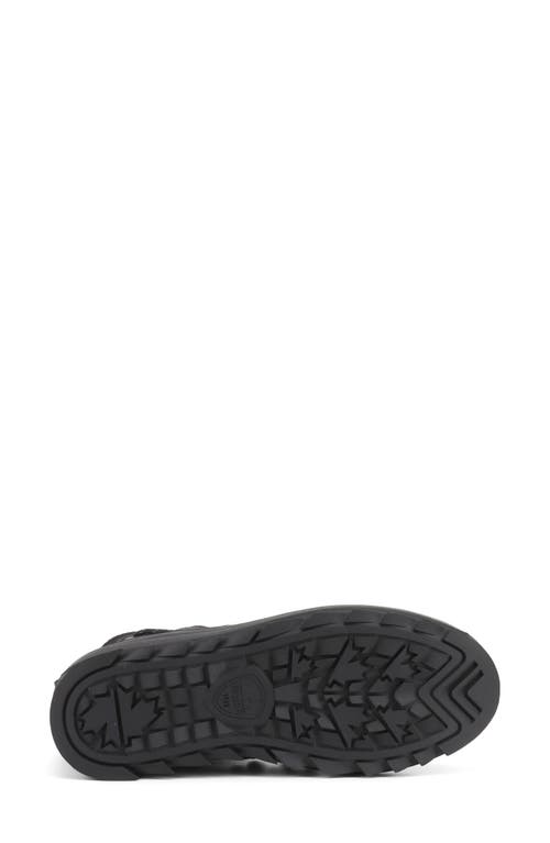 Pajar Galaxy Mini Waterproof Platform Ankle Bootie In Black