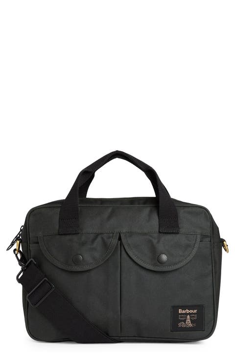 Field Wax Laptop Crossbody Bag