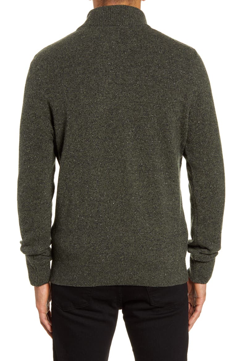 Tisbury Half Zip Pullover Sweater, Alternate, color, DK SEAWEED