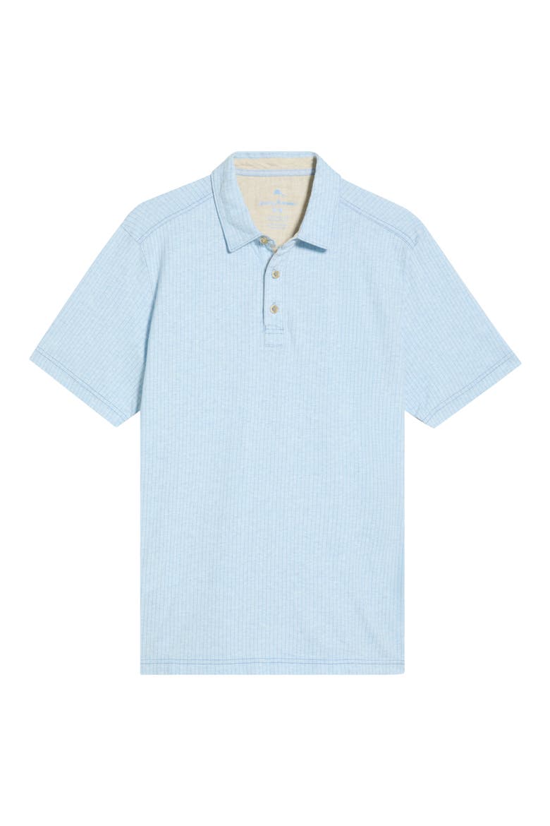 LUZIA BEACH POLO, Alternate, color, DUSK BLUE HEATHER