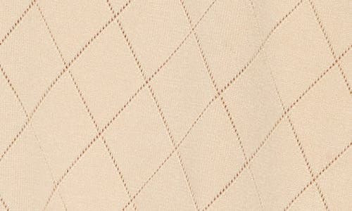ADRIANNA PAPELL ADRIANNA PAPELL DIAMOND JACQUARD CARDIGAN