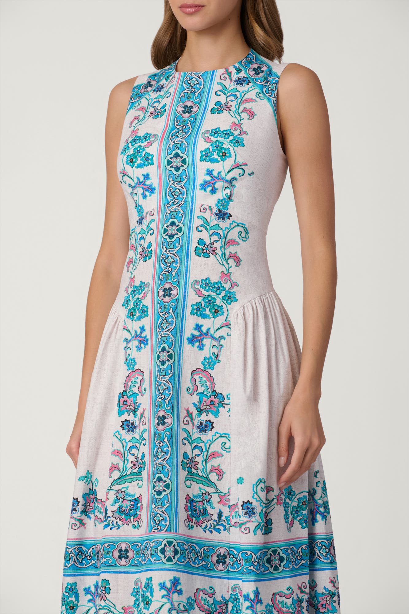 Warwick Tile Print Adele Dress - image 2