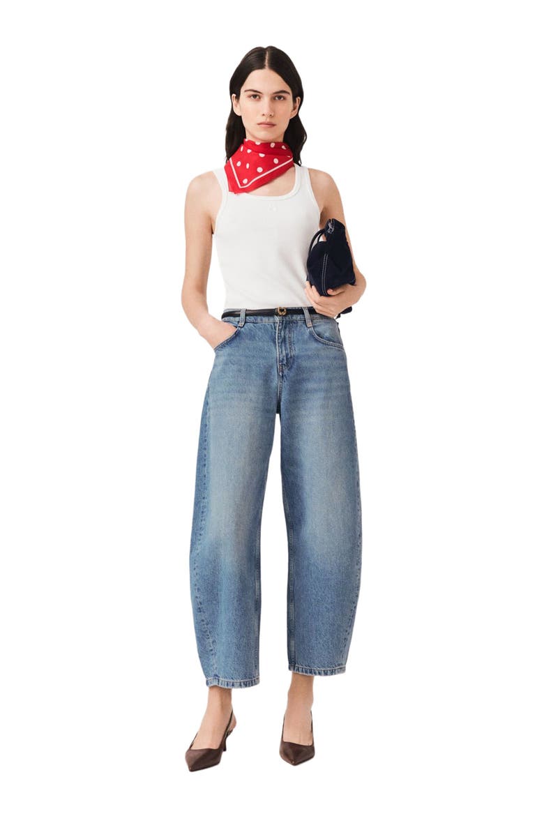 Balloon jeans, Main, color, Blue