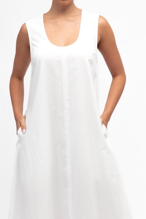 White Closet Easy Breezy Maxi Dress In White