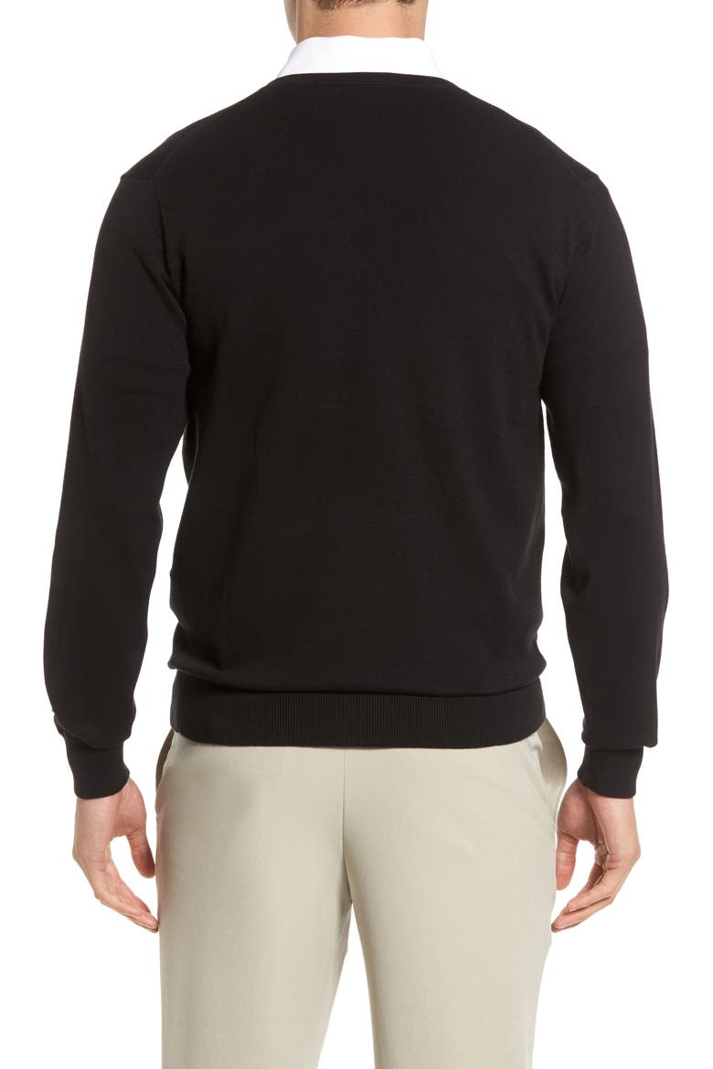Lakemont V-Neck Sweater, Alternate, color, BLACK