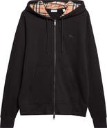 Burberry Scott Inner Check Full Zip Hoodie