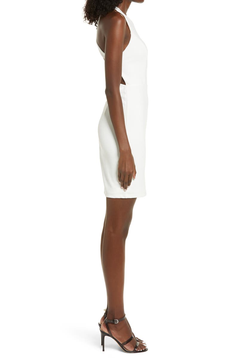 Lulus Feeling Right Strappy Body-Con Minidress, Alternate, color, 