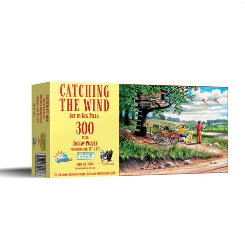 Catching the Wind 300 piece Jigsaw Puzzle for Adults