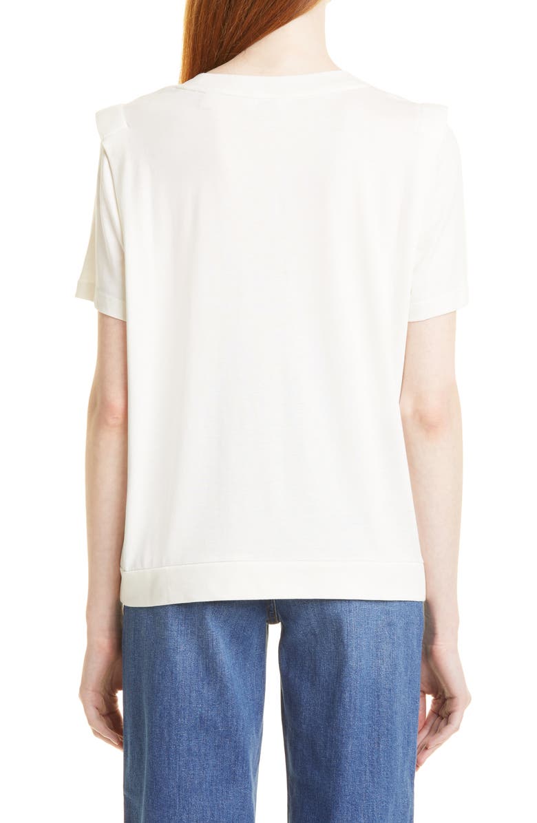 Ted Baker London Women's Structured Shoulder T-Shirt, Alternate, color,