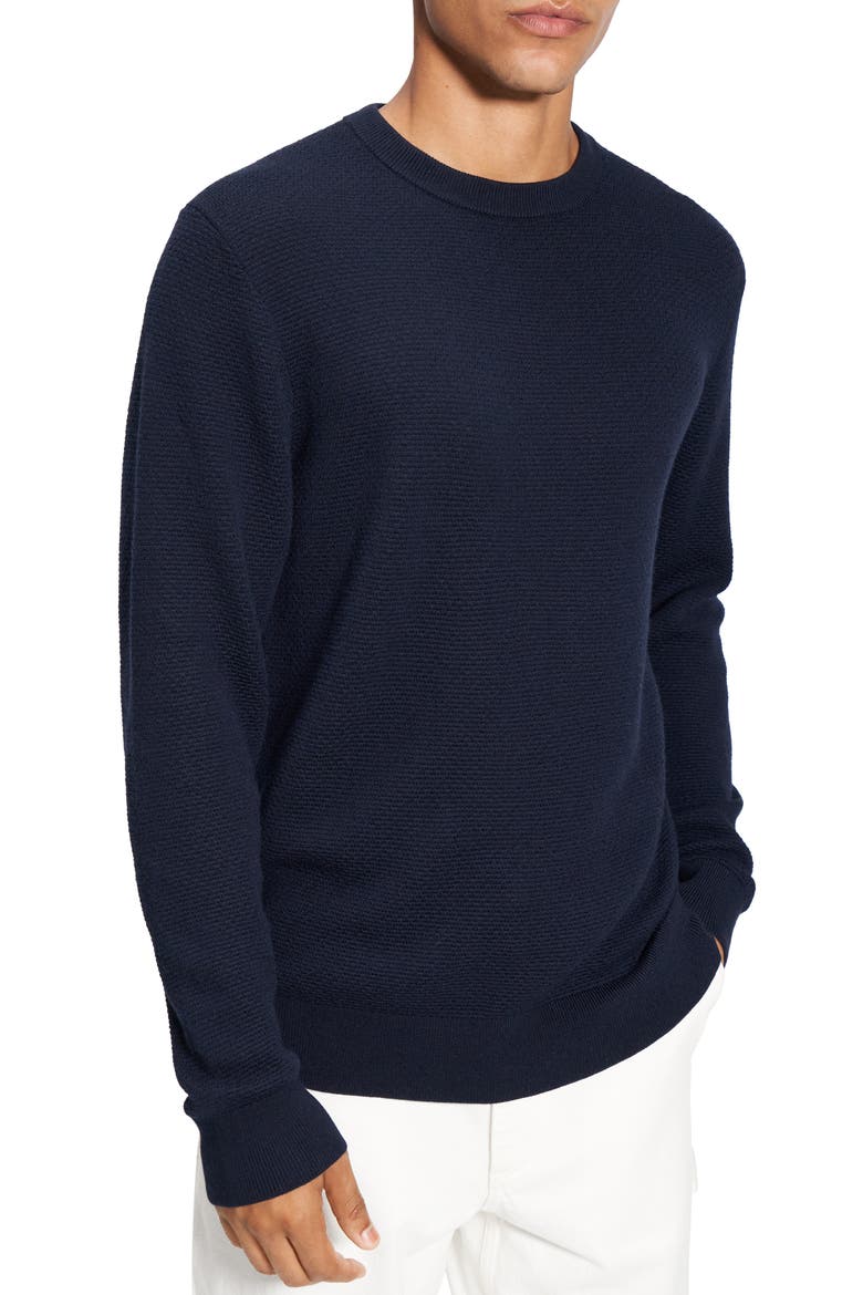 Maden T.Novo Crewneck Wool Sweater, Alternate, color, BALTIC