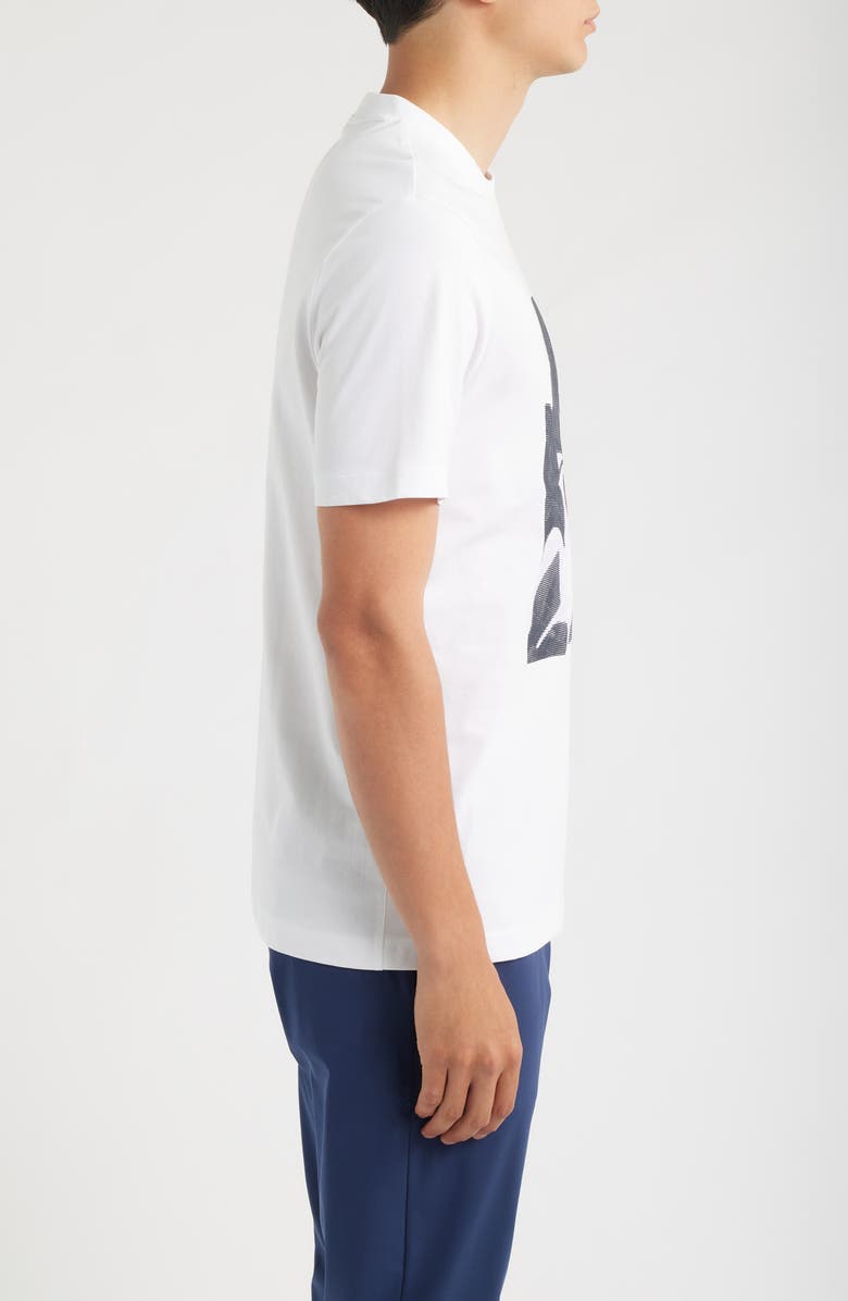 BOSS Thompson Graphic Cotton T-Shirt, Alternate, color, White
