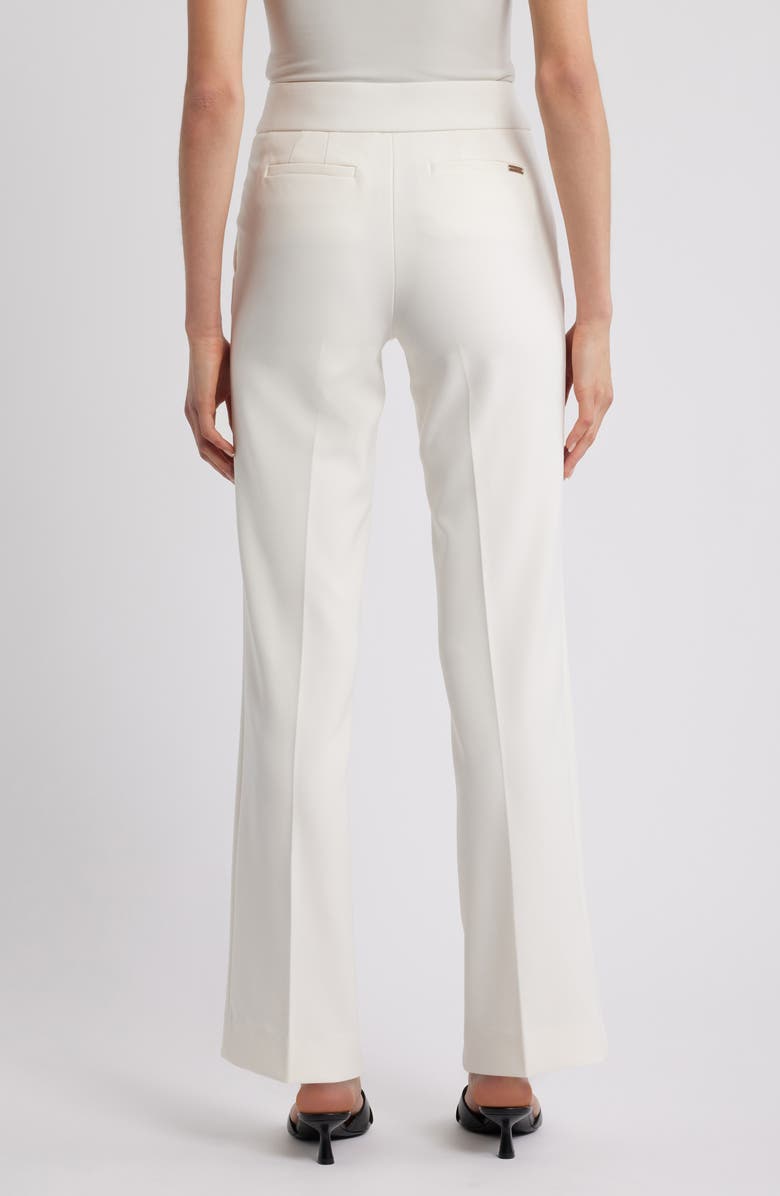 Anne Klein Grace High Waist Pull-On Pants, Alternate, color, White Dove