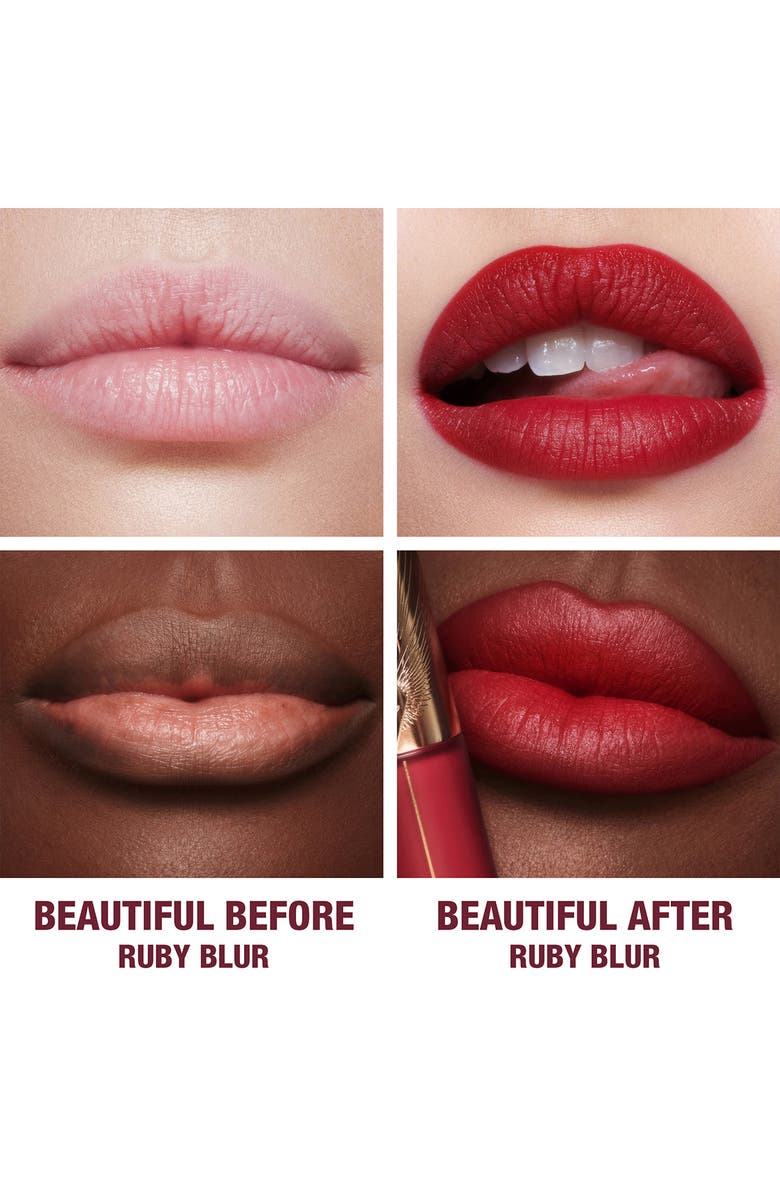 Charlotte Tilbury Airbrush Flawless Matte Liquid Lipstick, Alternate, color, Ruby Blur