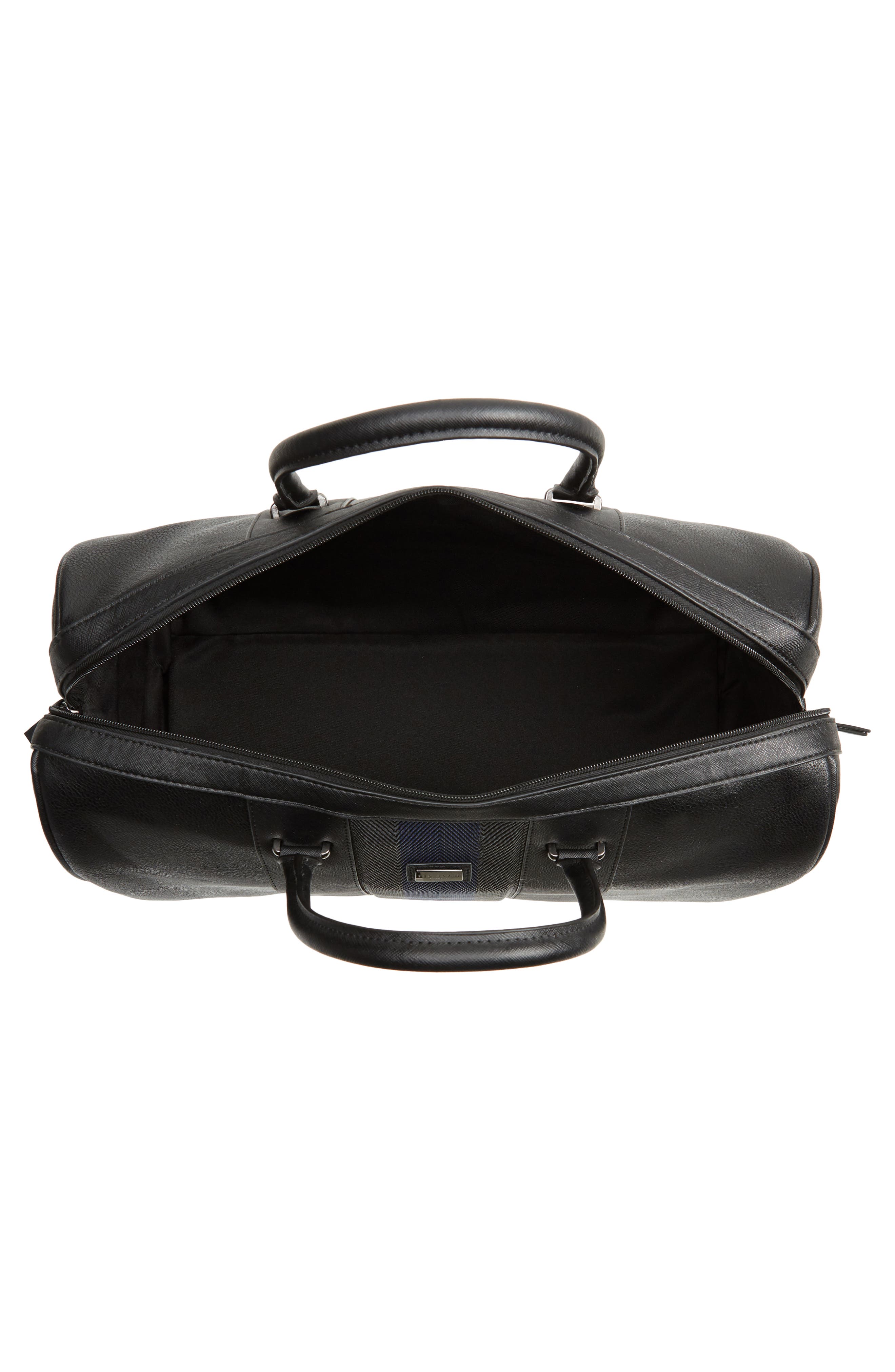Ted Baker London Faux Leather Duffle Bag, Alternate, color, 