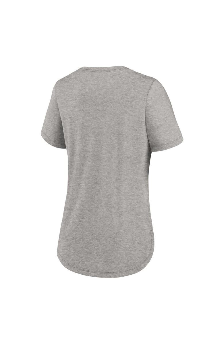 Nike Women's Nike Gray Miami Dolphins Script Tri-Blend T-Shirt, Alternate, color, Gray