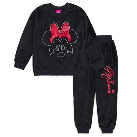 Minnie Mouse Velour Sweatshirt & Pants Set