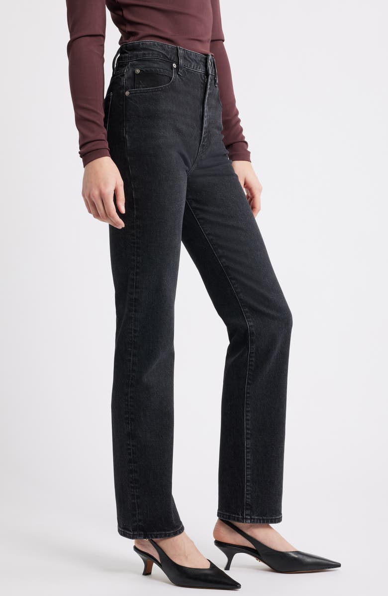 FRAME The Ruler High Waist Straight Leg Jeans, Alternate, color, Vector