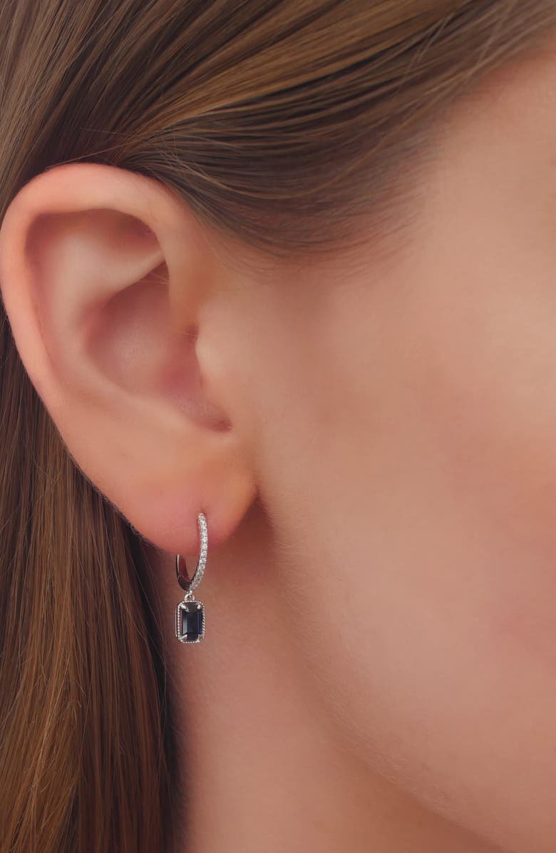 Bony Levy El Mar Sapphire & Diamond Drop Earrings, Alternate, color, 