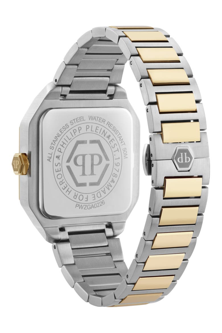 Edge Bracelet Watch, 34mm, Alternate, color, TWO TONE
