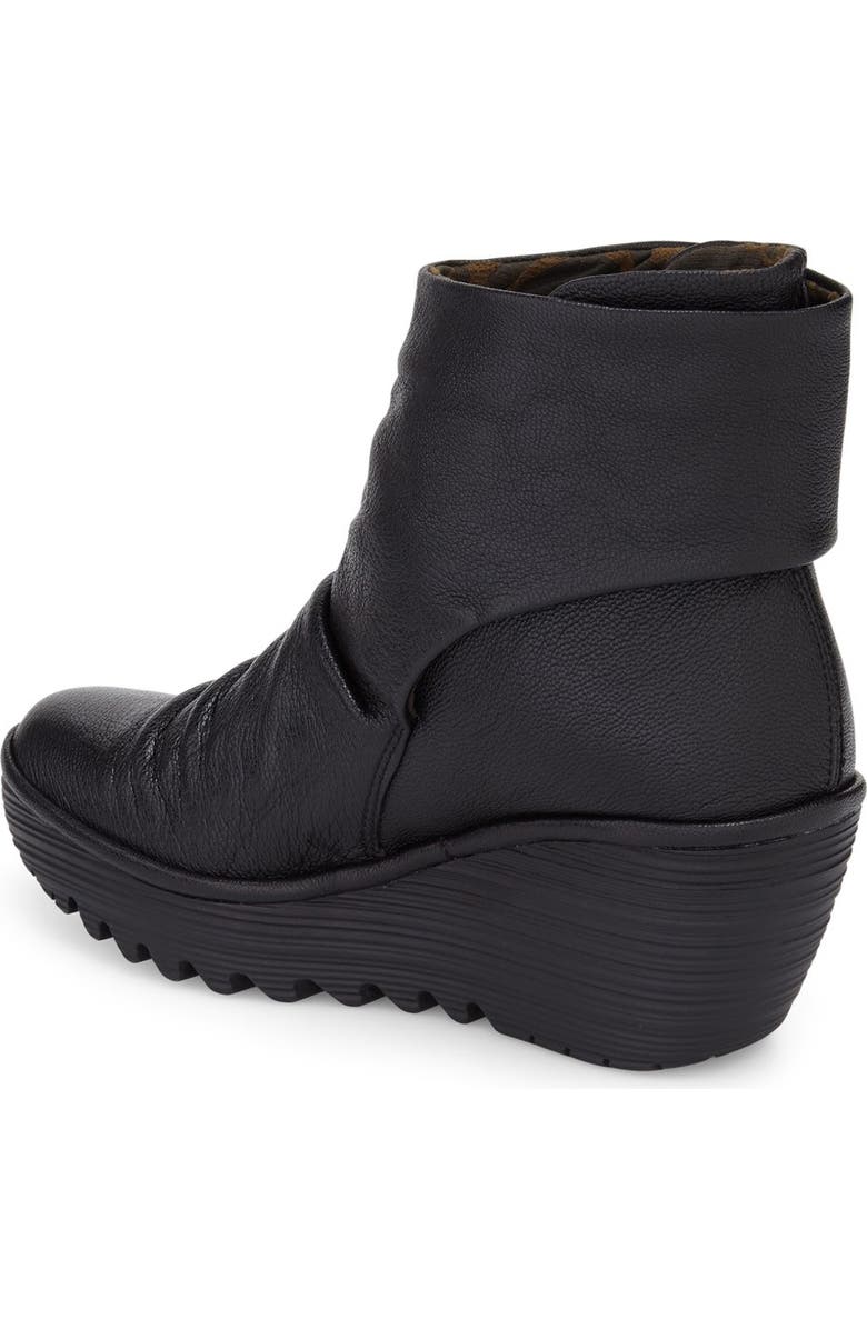 Fly London 'Yegi' Slouchy Platform Wedge Bootie, Alternate, color,