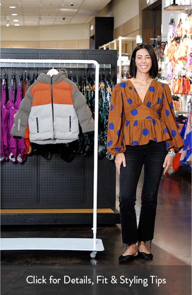 Kids
 Colorblock Hooded Puffer Jacket, sales video thumbnail