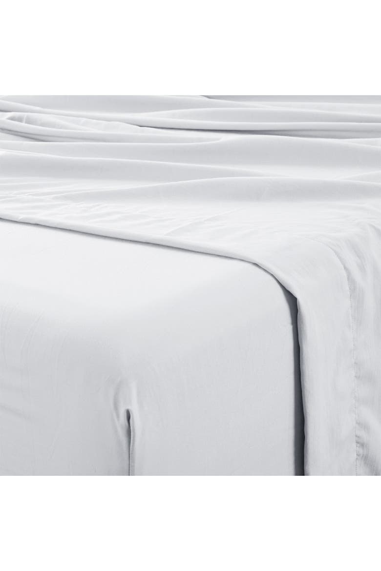 Garment Washed 6-Piece Microfiber Sheet Set White California King, Main, color, WHITE
