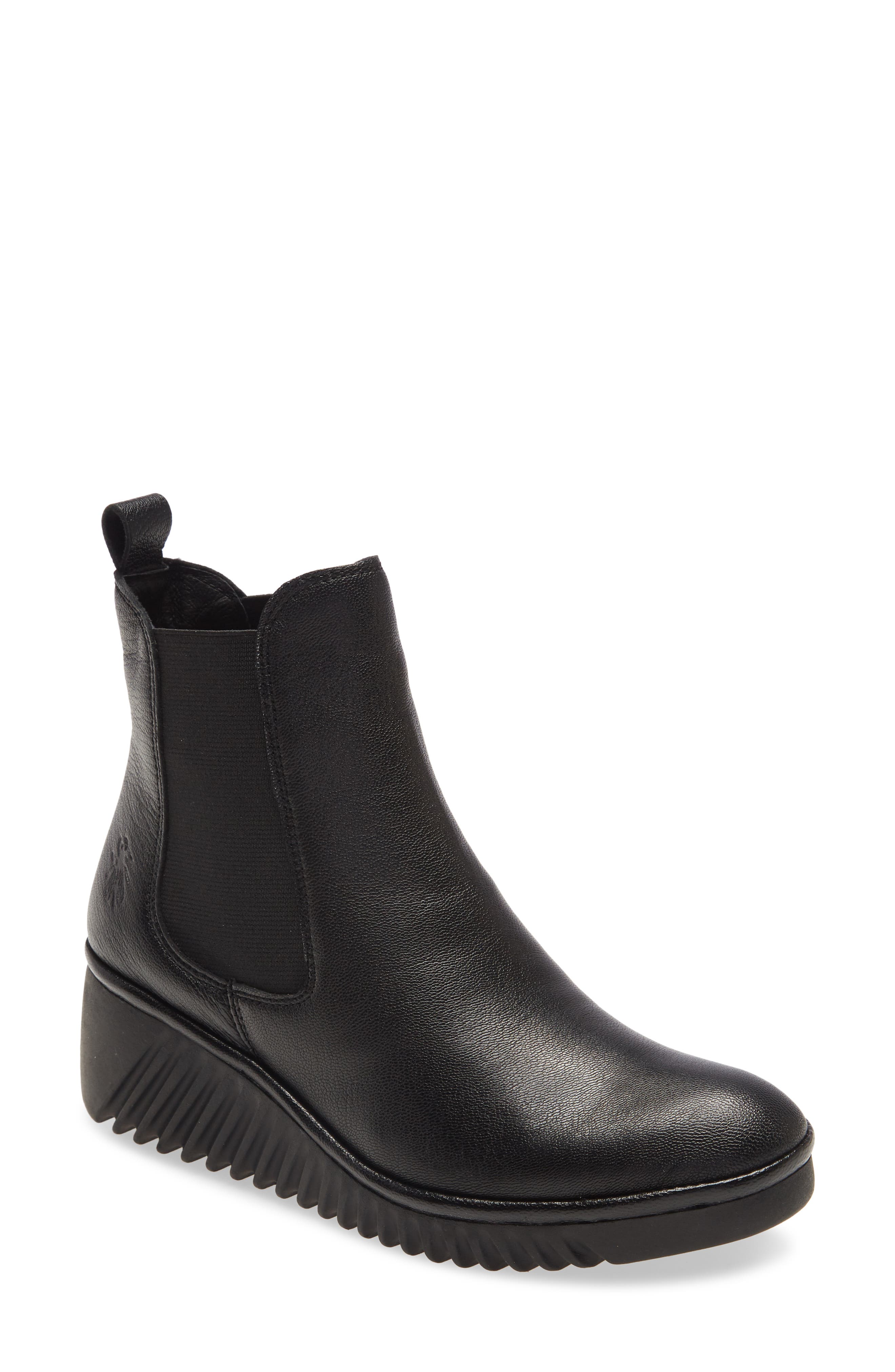 Fly London Lita Wedge Chelsea Boot, Main, color, 