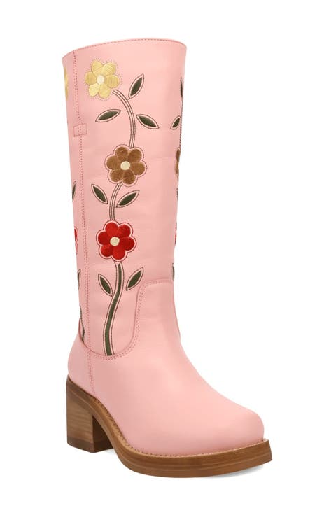 Bloom Embroidered Boot (Women)