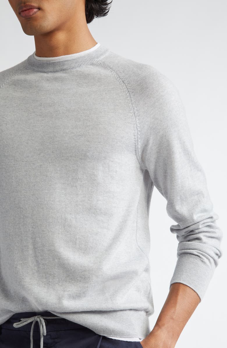 Eleventy Raglan Sleeve Virgin Wool Sweater, Alternate, color, 