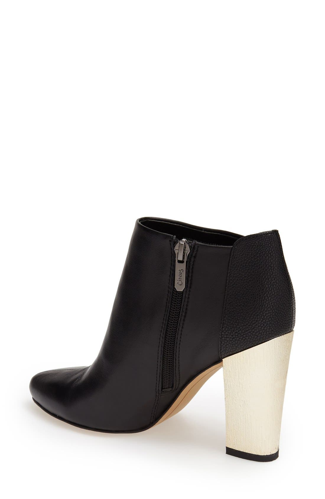 Circus by Sam Edelman 'Bond' Bootie (Women), Alternate, color, BLACK