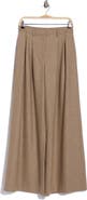 TWP Avery Pinstripe Wide Leg Wool Blend Pants