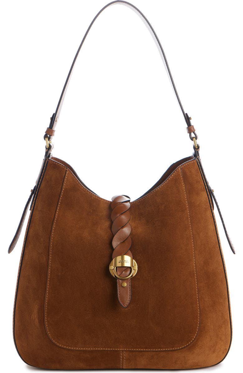Isabel Marant Altay Suede Hobo Bag, Main, color,