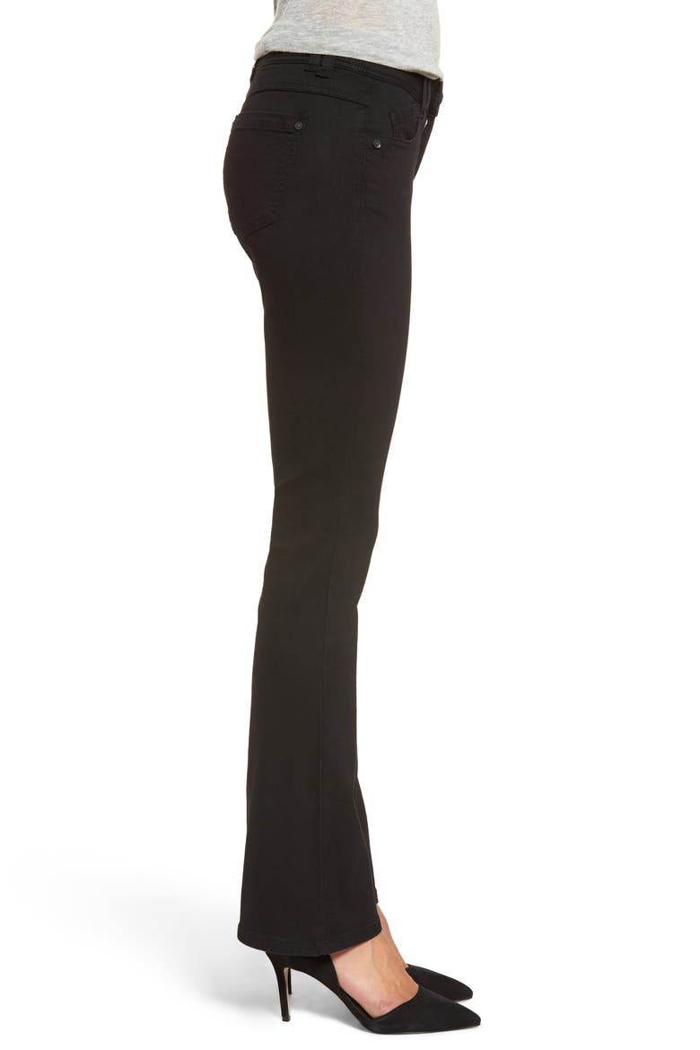 'Ab'Solution Itty Bitty Bootcut Jeans (Nordstrom Exclusive), Alternate, color, BLACK