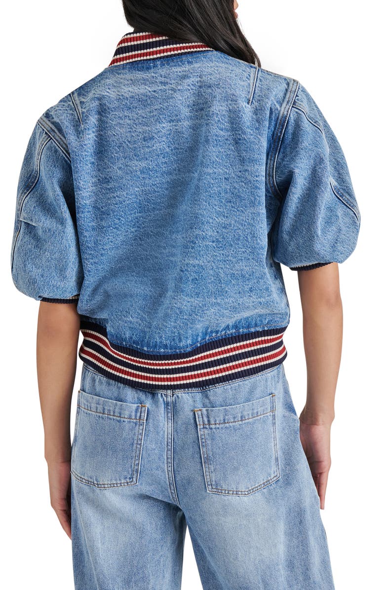 Steve Madden Zamora Denim Jacket, Alternate, color, 