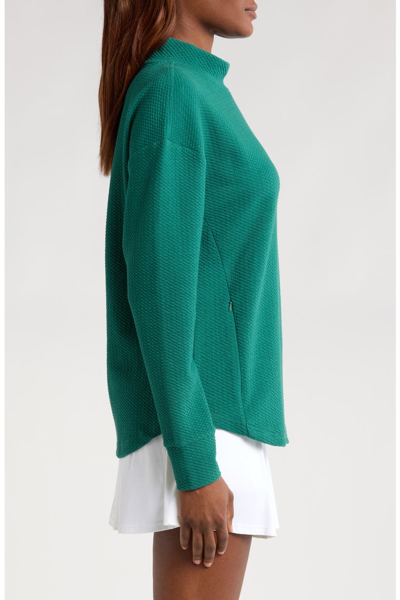 Paige Mock Neck Knit Top, Alternate, color, PINE