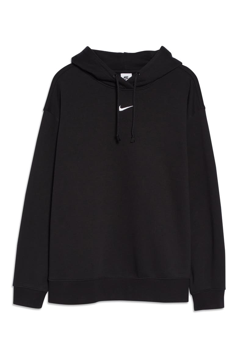 Sportswear Collection Essentials Hoodie, Alternate, color, BLACK/ WHITE