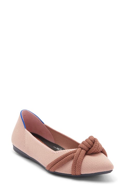 Pointed Toe Knot Flat