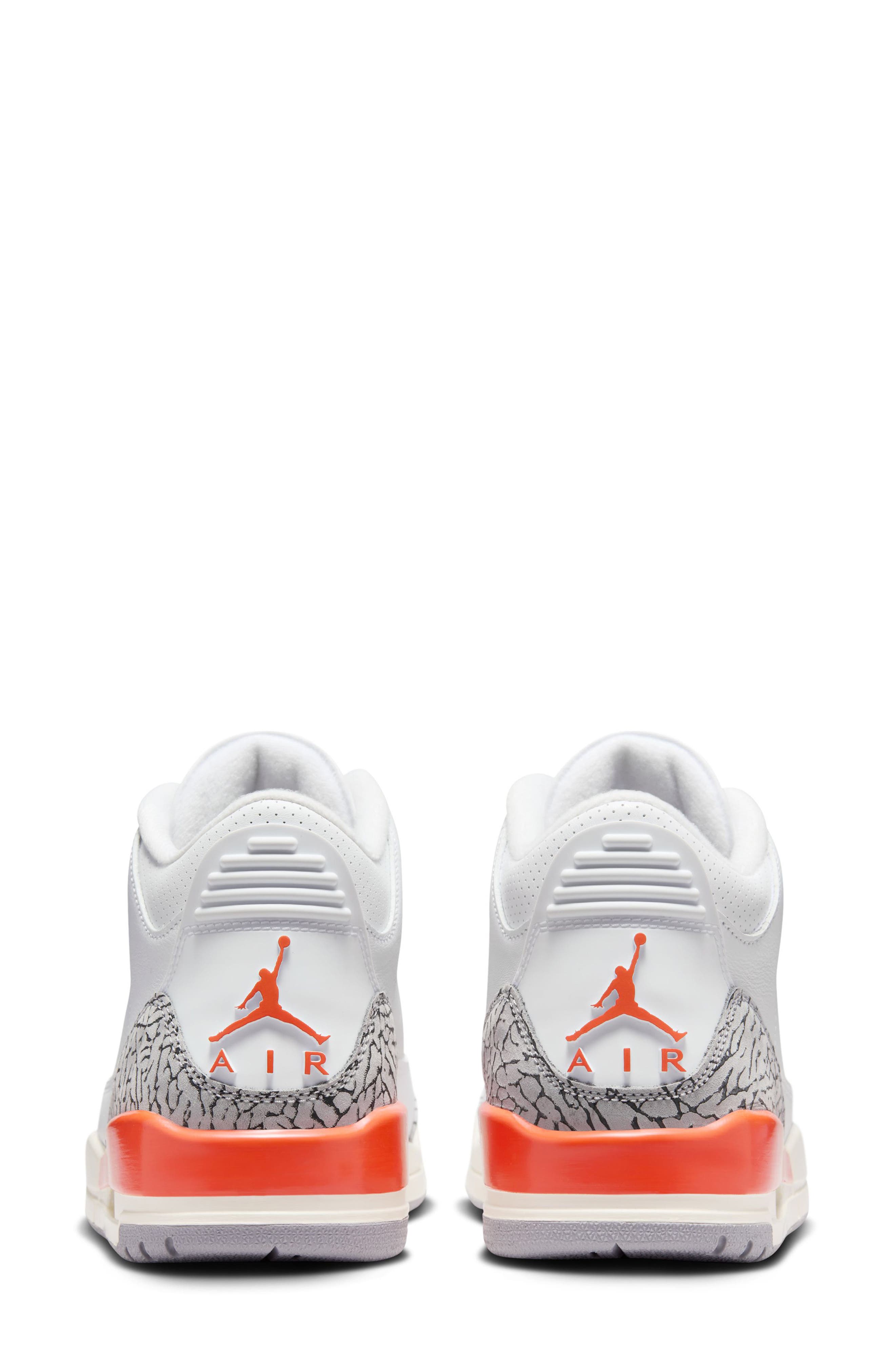 Jordan Air Jordan 3 Retro Basketball Sneaker, Alternate, color, 