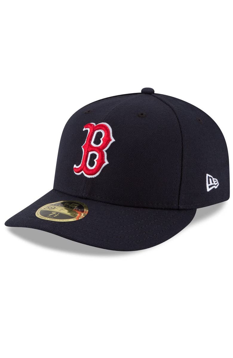 New Era Men's New Era Navy Boston Red Sox 2025 MLB Postseason Side Patch Low Profile 59FIFTY Fitted Hat, Alternate, color, 
