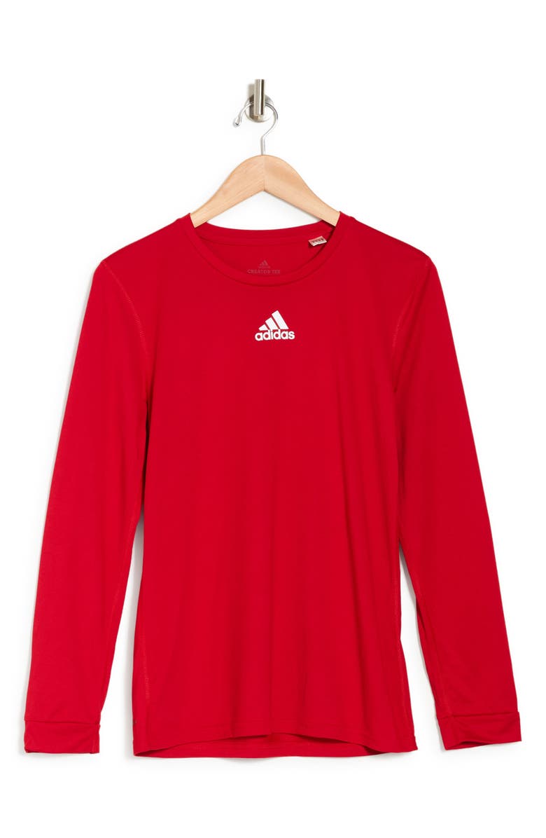 adidas Creator Long Sleeve T-Shirt, Alternate, color,