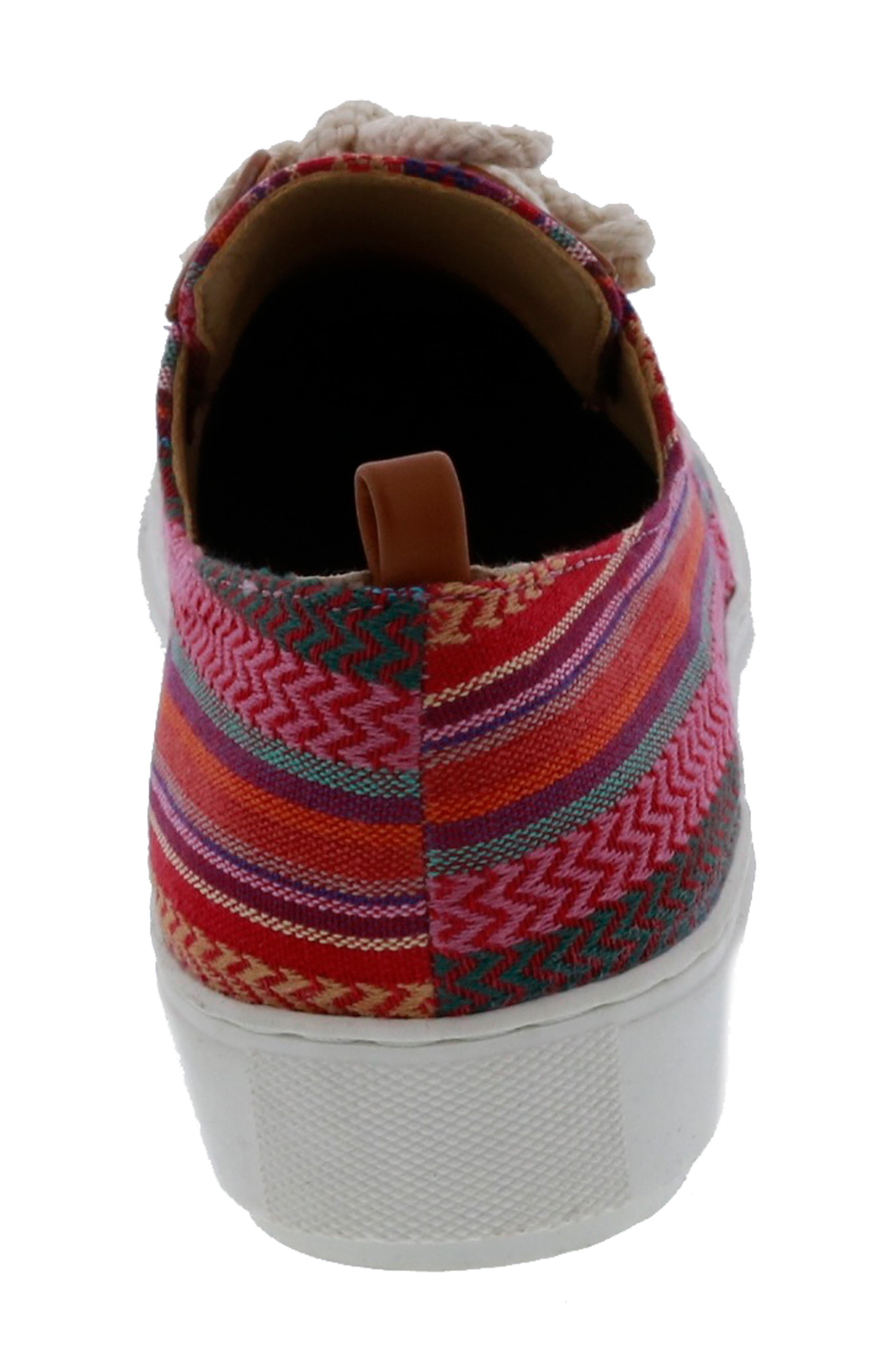 Armistace Sneaker, Alternate, color, PINK MULTI STRIPE