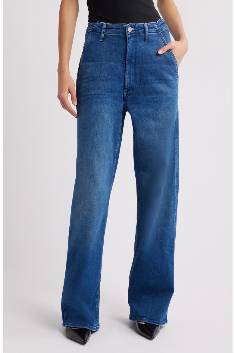 The Major Sneak Roller High Waist Wide Leg Jeans, Main, color, WHATEVER YOU WANT