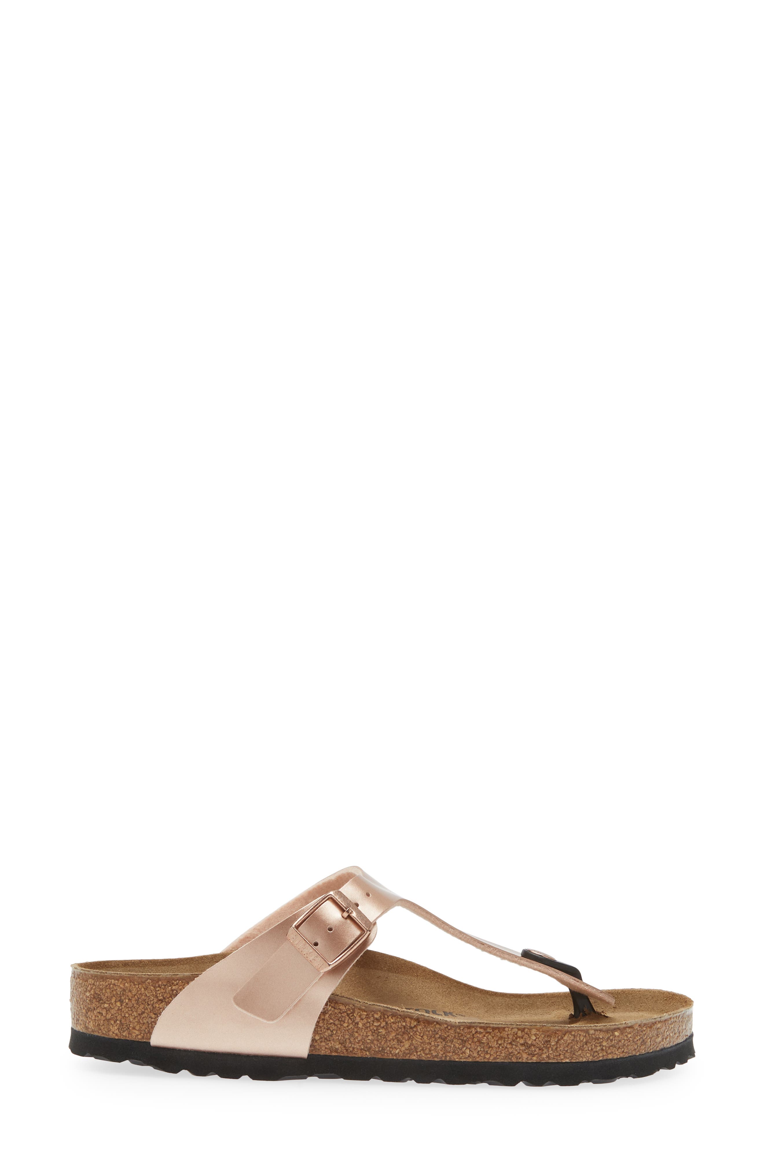 Gizeh Birko-Flor Sandal, Alternate, color, COPPER