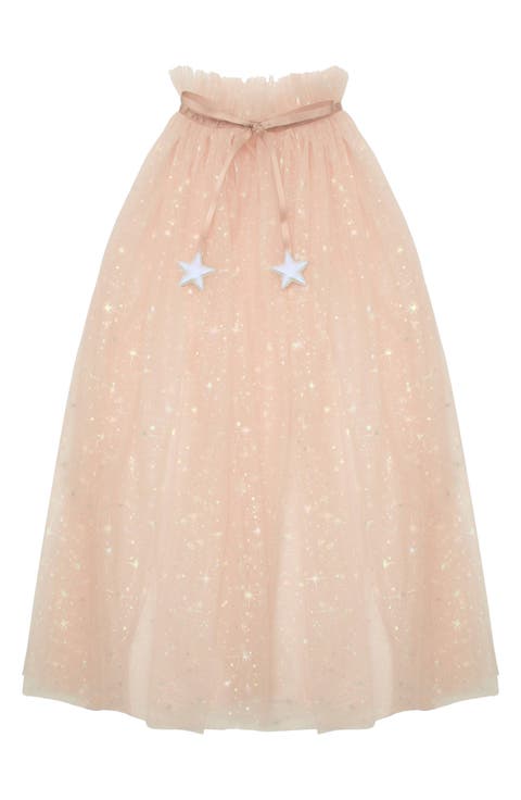Shimmer Princess Dress-Up Cape (Big Kid)
