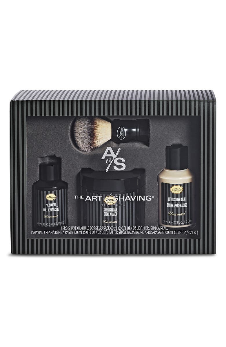 The Art of Shaving Full Size Unscented Shaving Kit, Alternate, color,