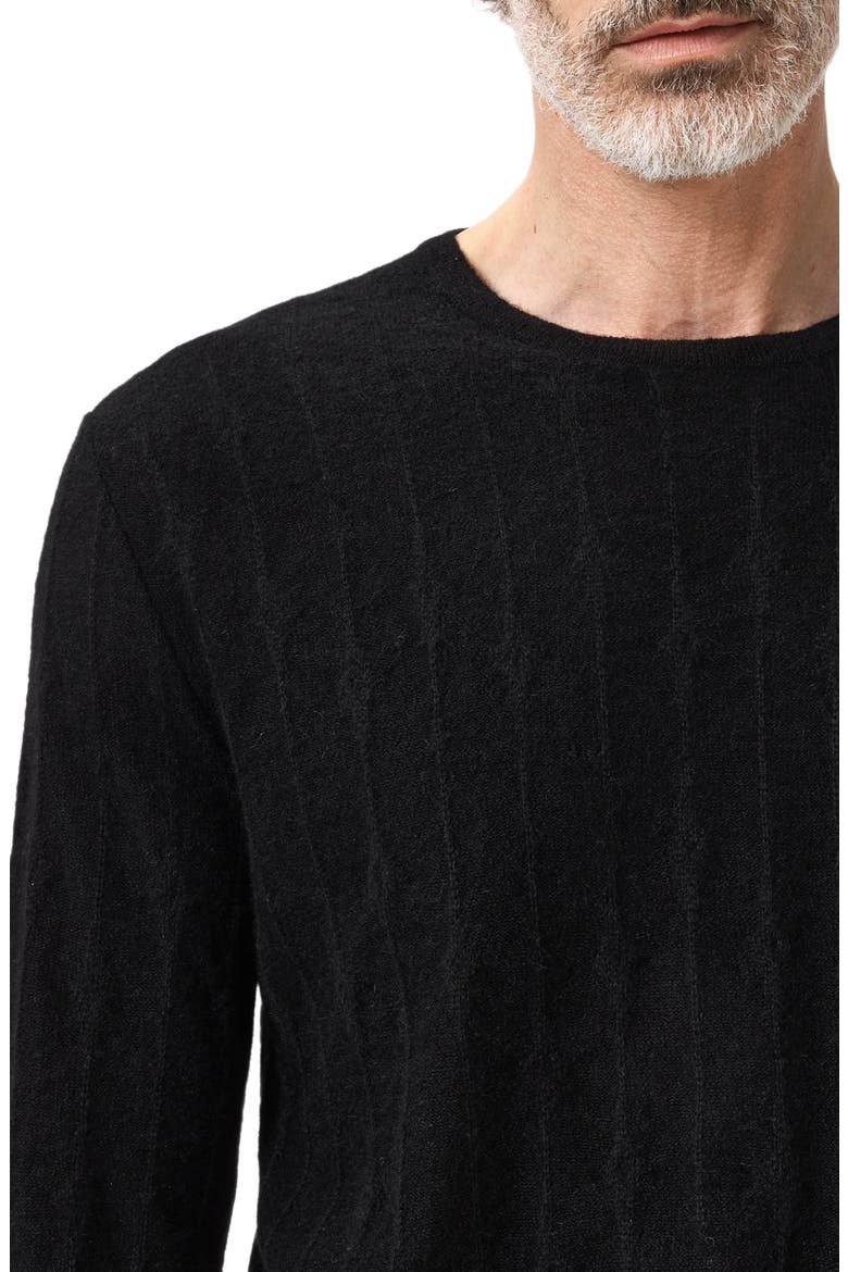 Baiso Crewneck Sweater, Alternate, color, BLACK