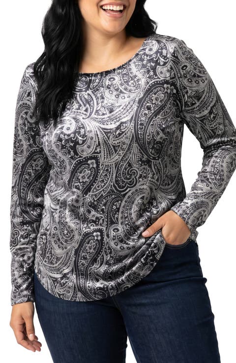 Stretch Velvet Top