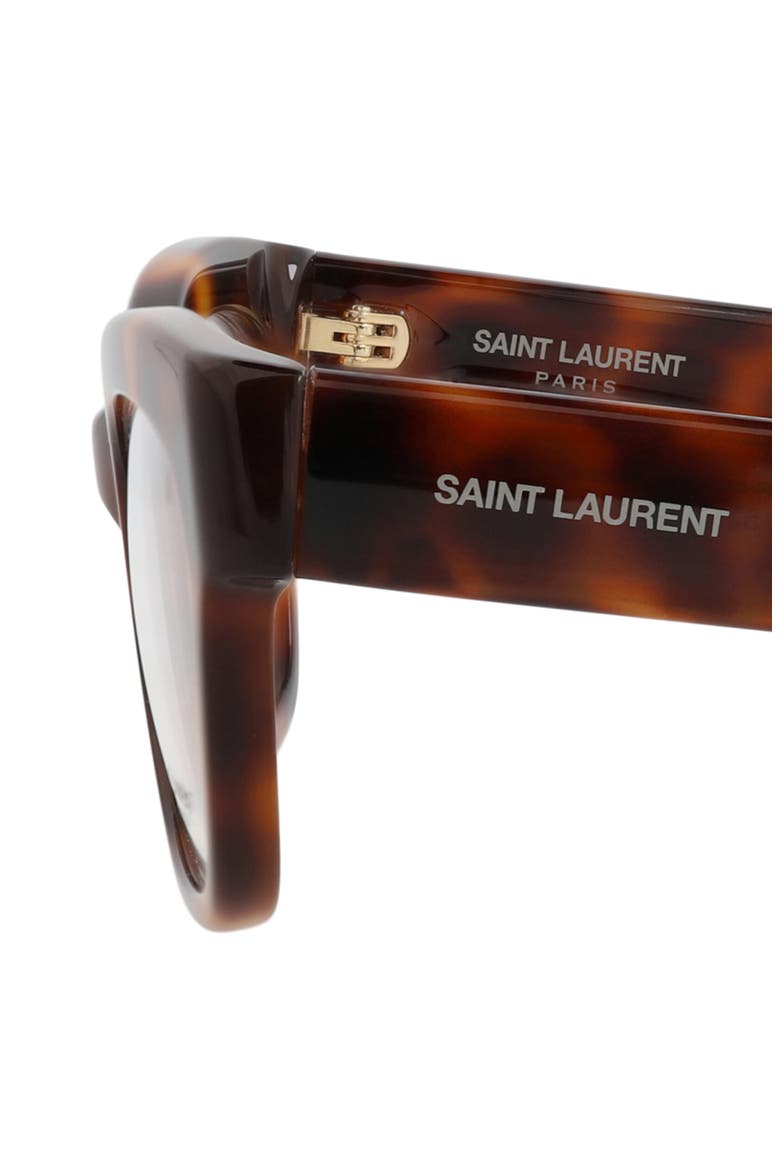 52mm Cat Eye Optical Frames, Alternate, color, HAVANA HAVANA TRANSPARENT
